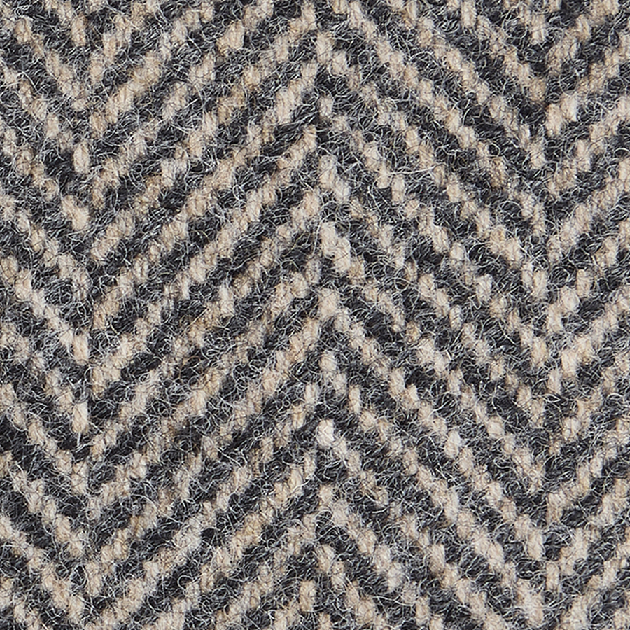 black herringbone