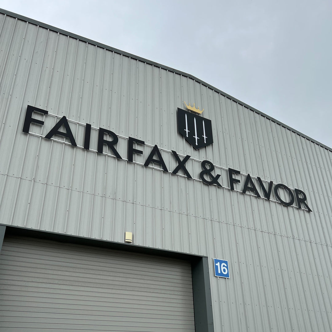 May 2022: Fairfax & Favor's new 60,000sq' Warehouse opens in Snetterton