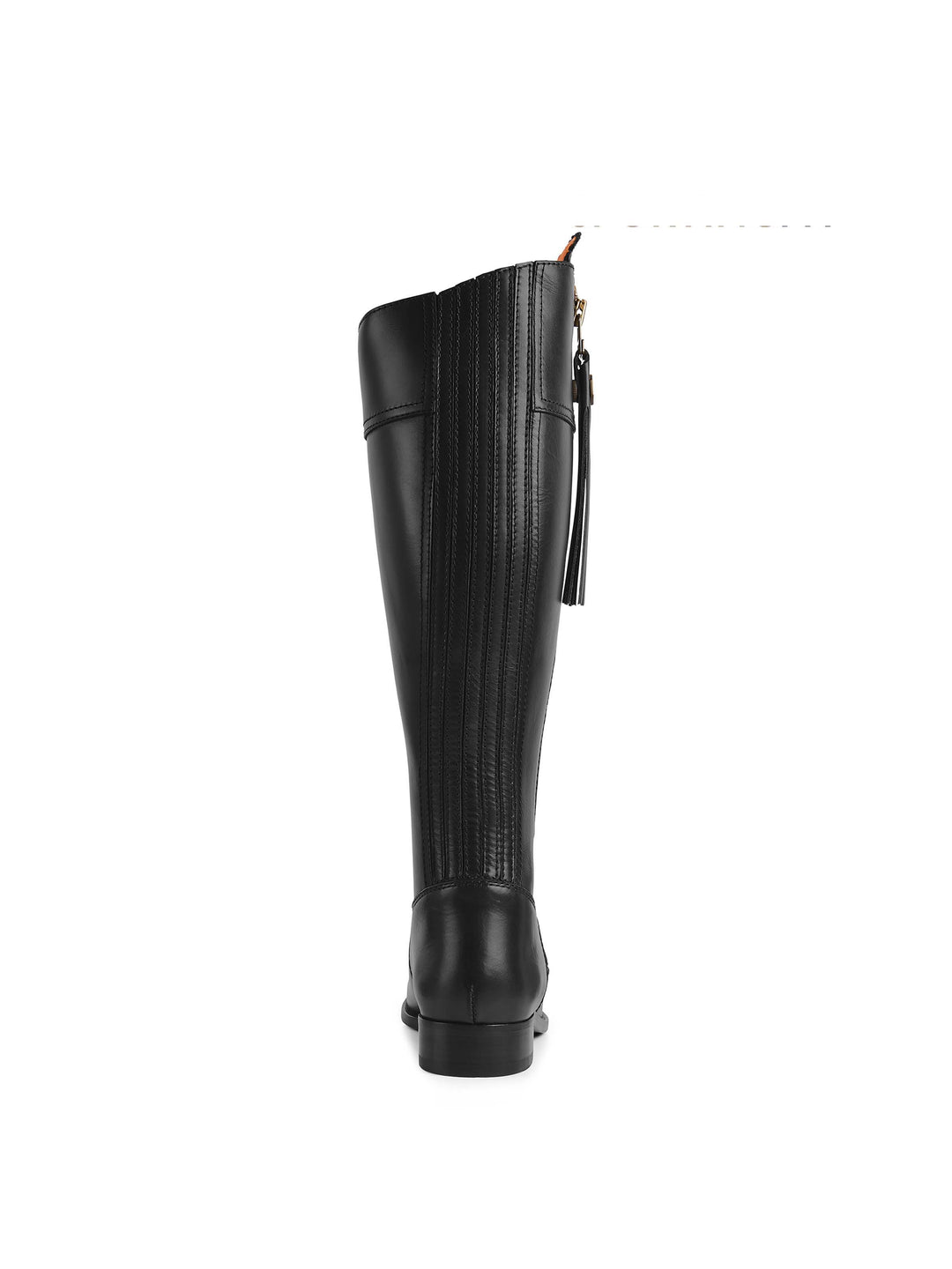 Regina (Sporting Fit) - Black Leather - Tall Boots