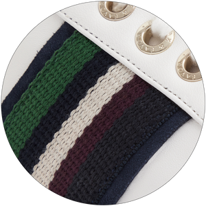 White-Leather-Multi material swatch