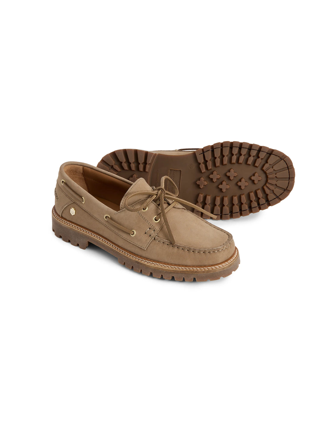 Aldeburgh Deck Shoe - Fawn Nubuck - Shoes