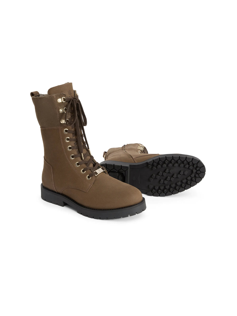Shearling Lined Anglesey - Fog Nubuck - Ankle Boots
