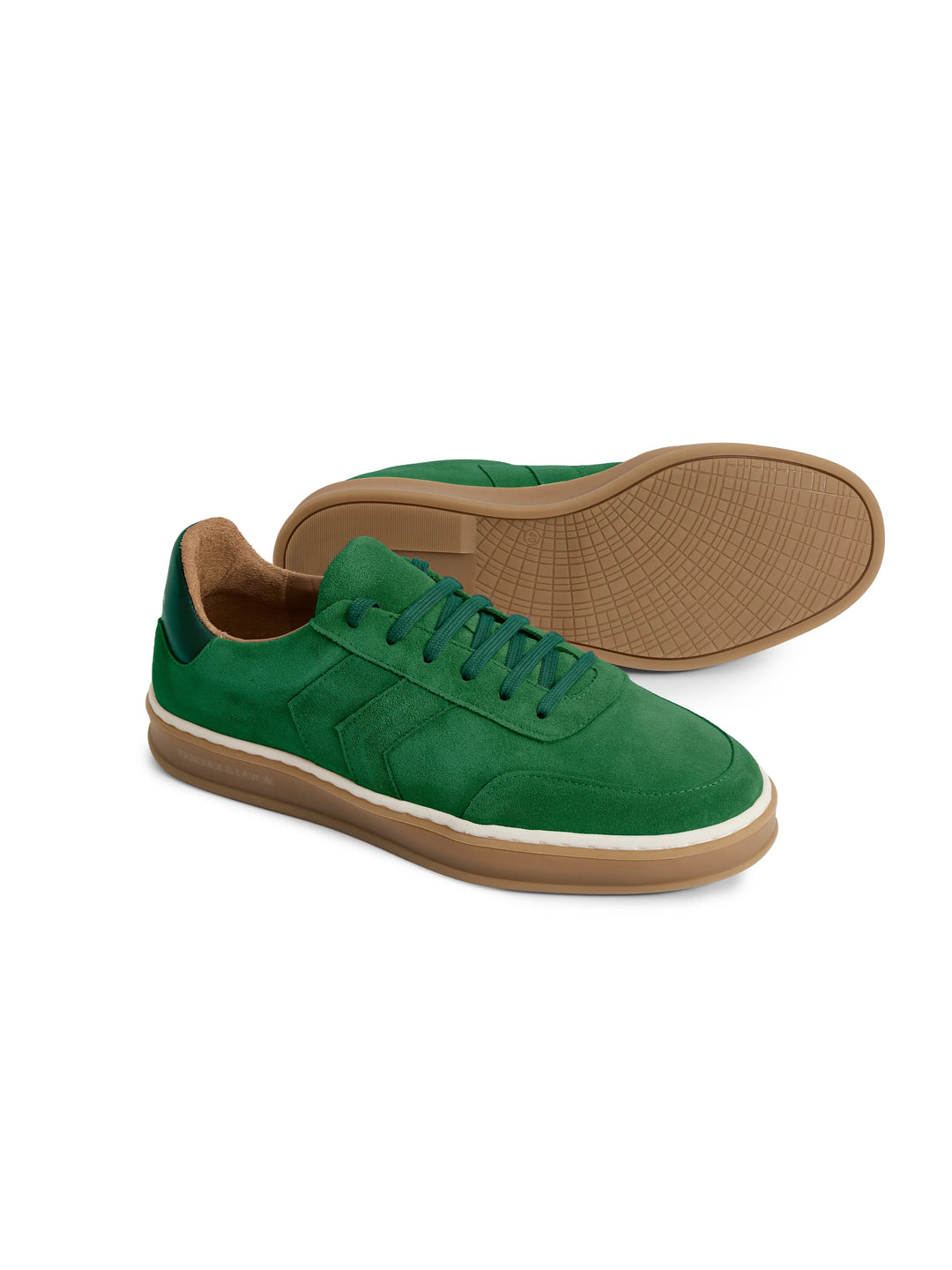 Kendrick Trainer - Clover Green Suede - Trainers