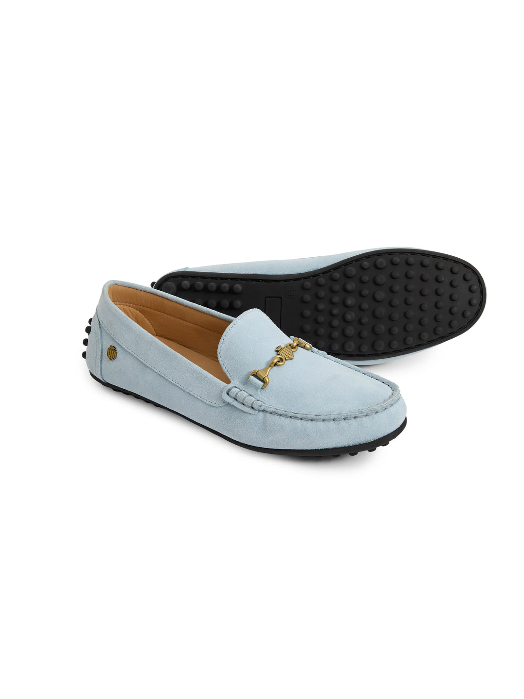 Trinity Driver - Sky Blue Suede - Shoes