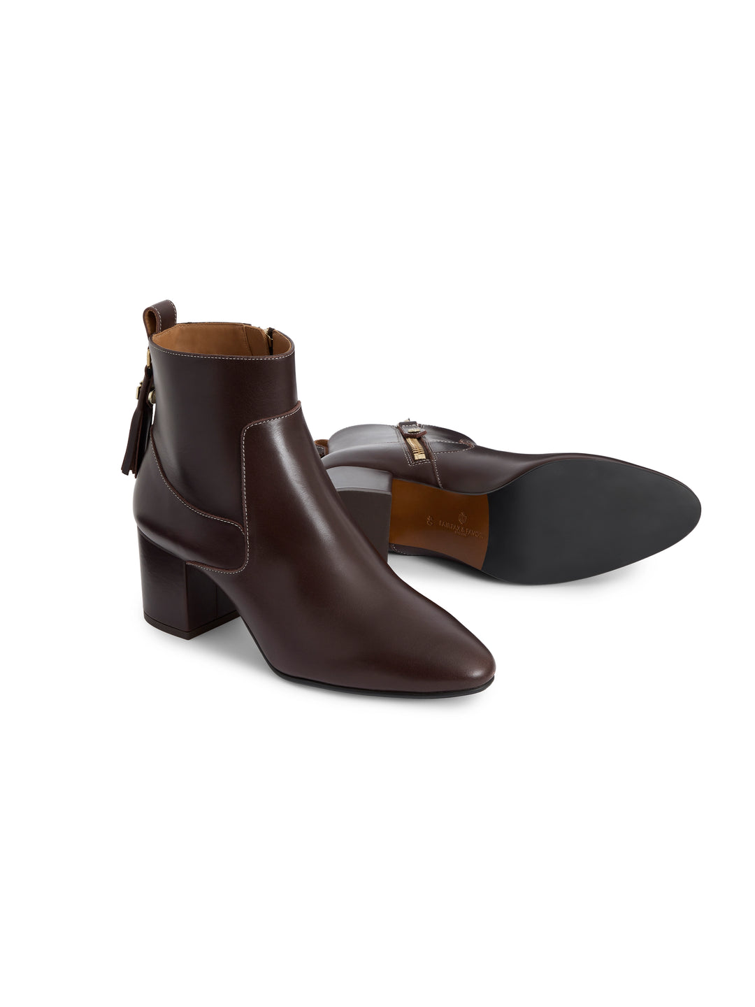 Uppingham - Mahogany Leather - Ankle Boots