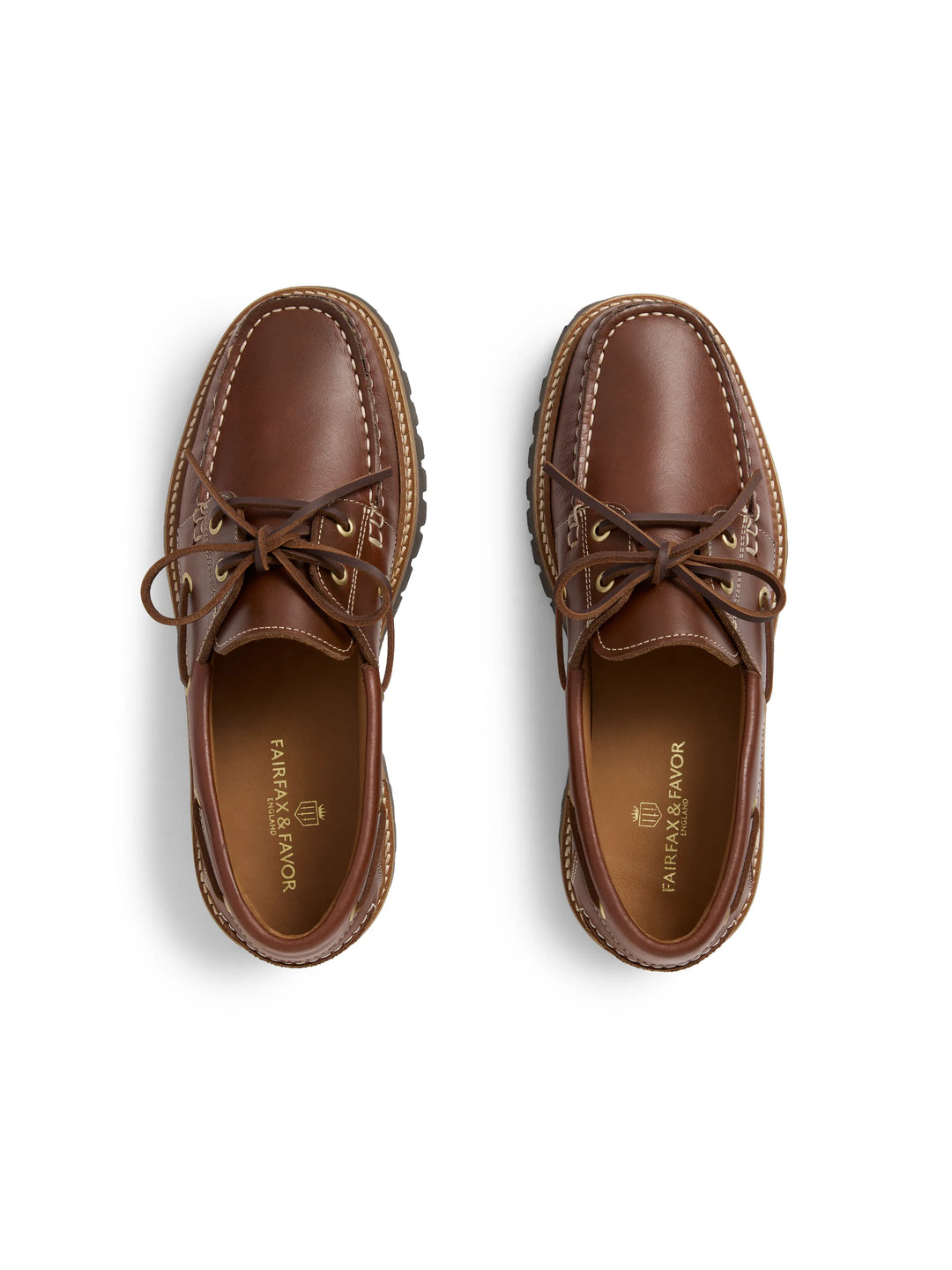 Aldeburgh Deck Shoe - Tan Leather - Shoes
