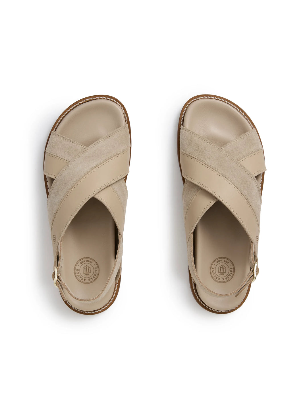 Dunwich Sandal - Stone Leather - Sandals