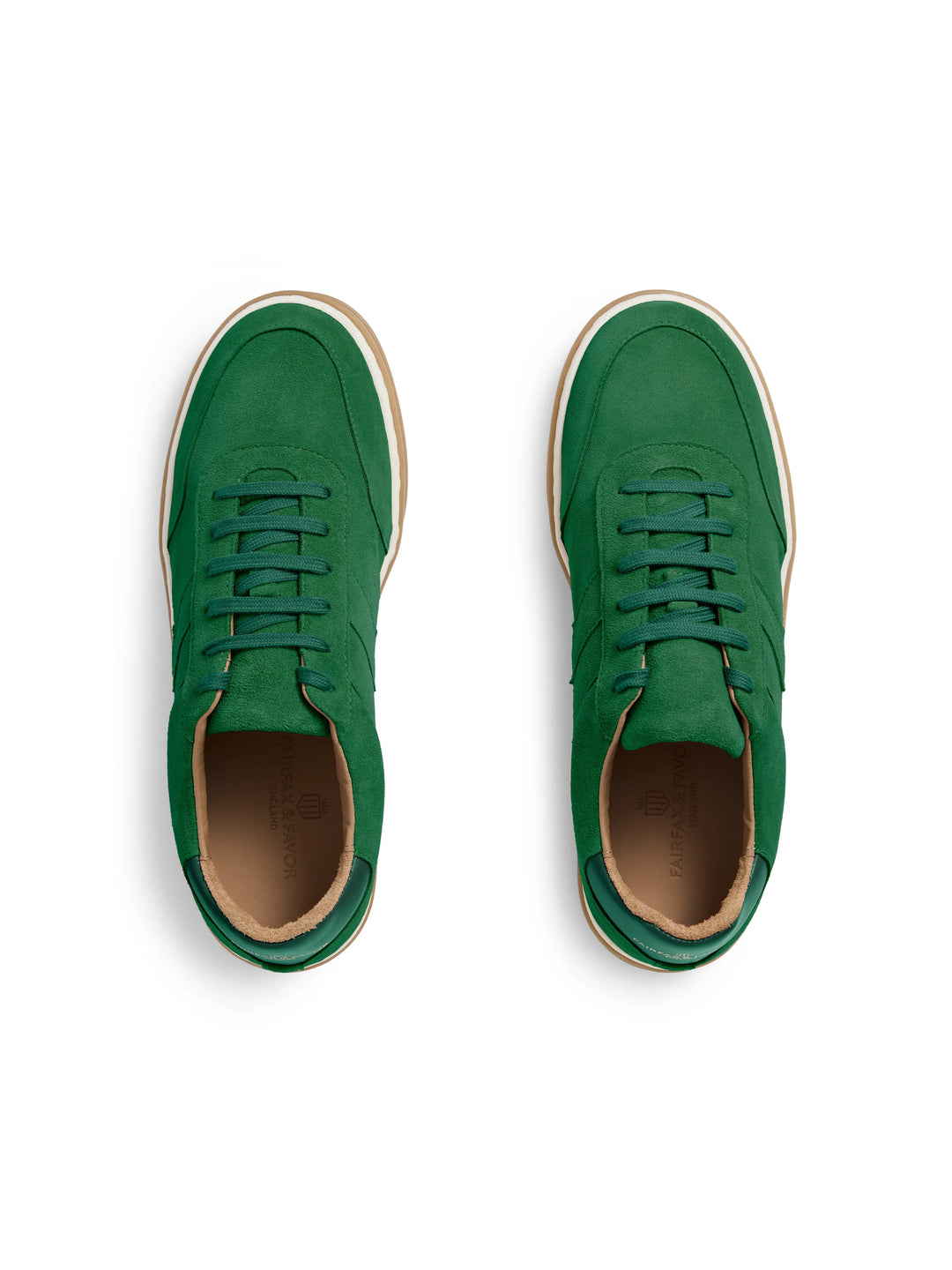 Kendrick Trainer - Clover Green Suede - Trainers