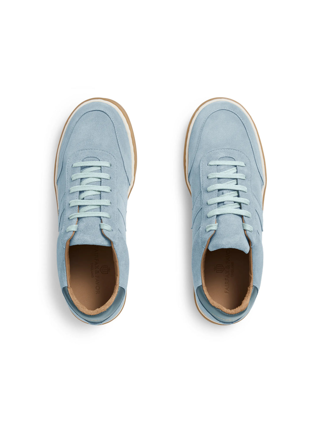 Kendrick Trainer - Sky Blue Suede - Trainers