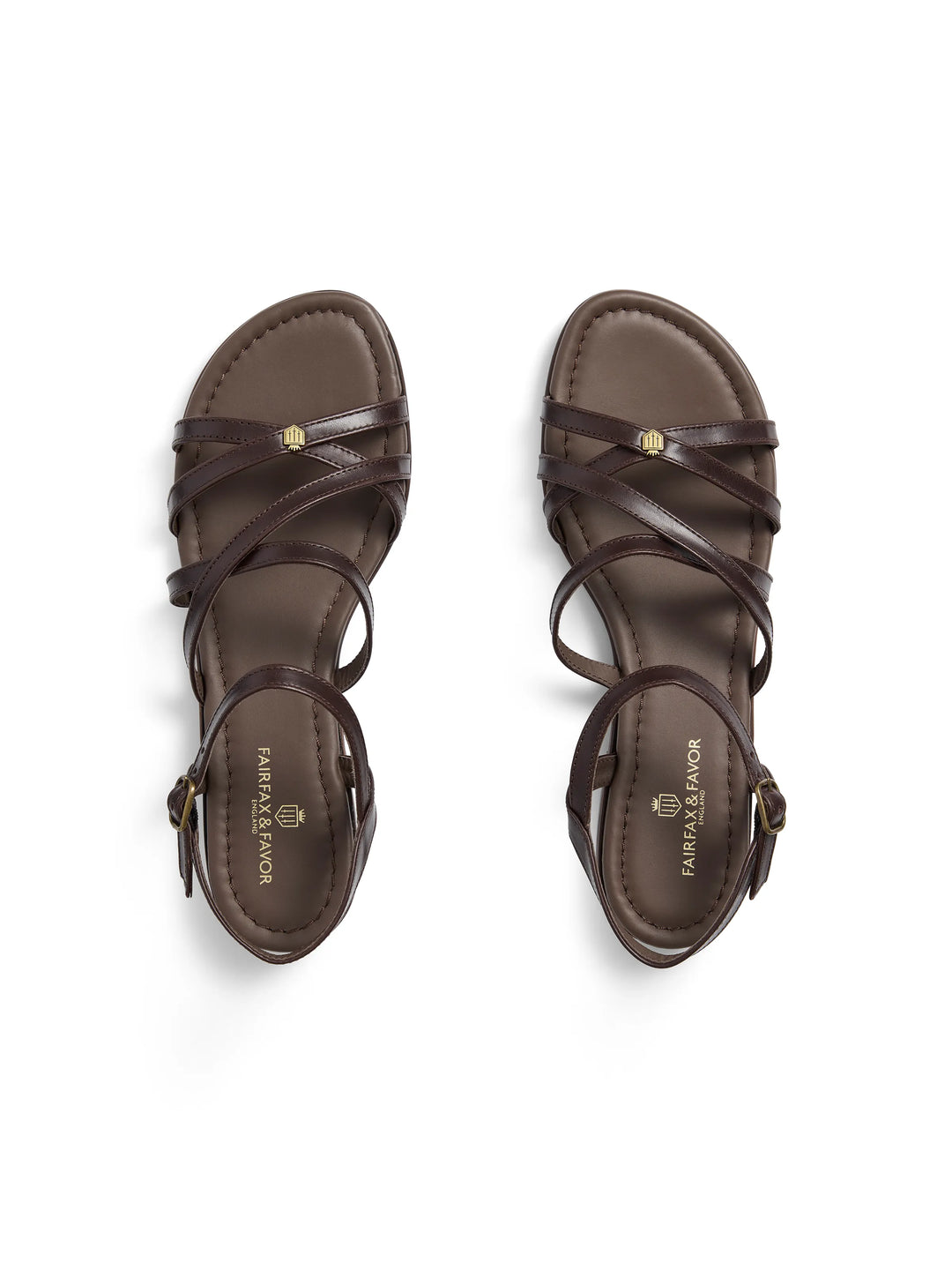 St Ives Sandal - Mahogany Leather - Sandals
