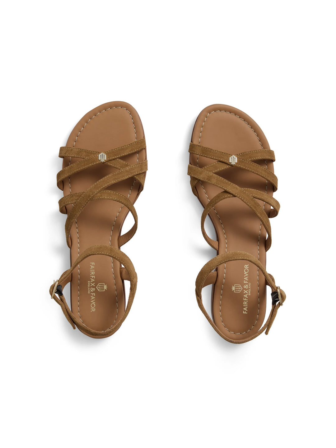 St Ives Sandal - Tan Suede - Sandals
