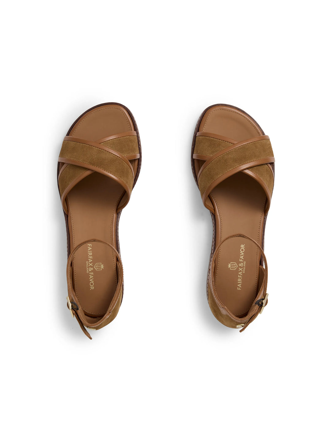 Valencia Sandal - Tan Suede - Sandals