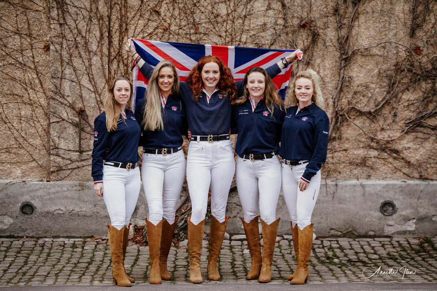 December 2019: Equestrian Team GB in Fairfax & Favor