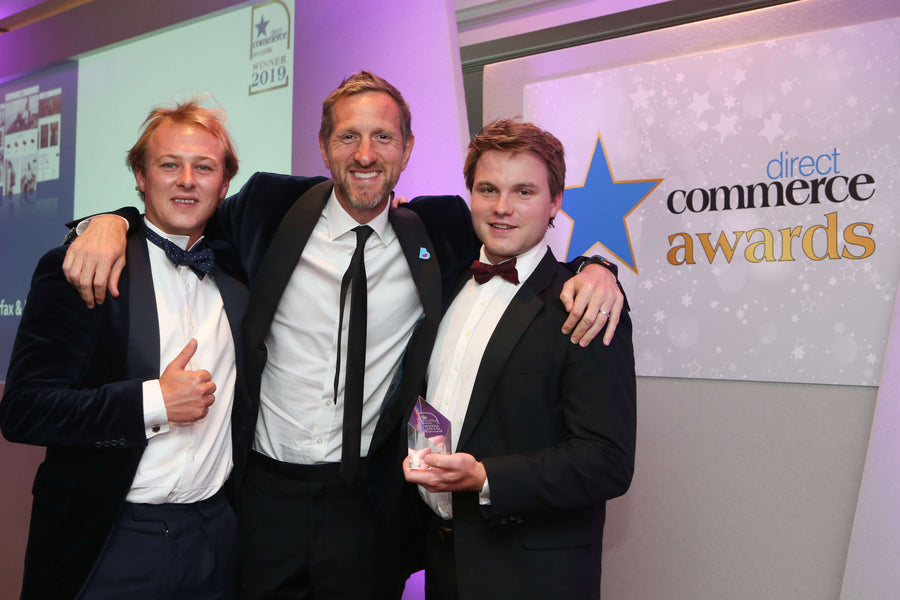 June 2019: Winning the Direct Commerce Award for Luxury/Prestigious Brand