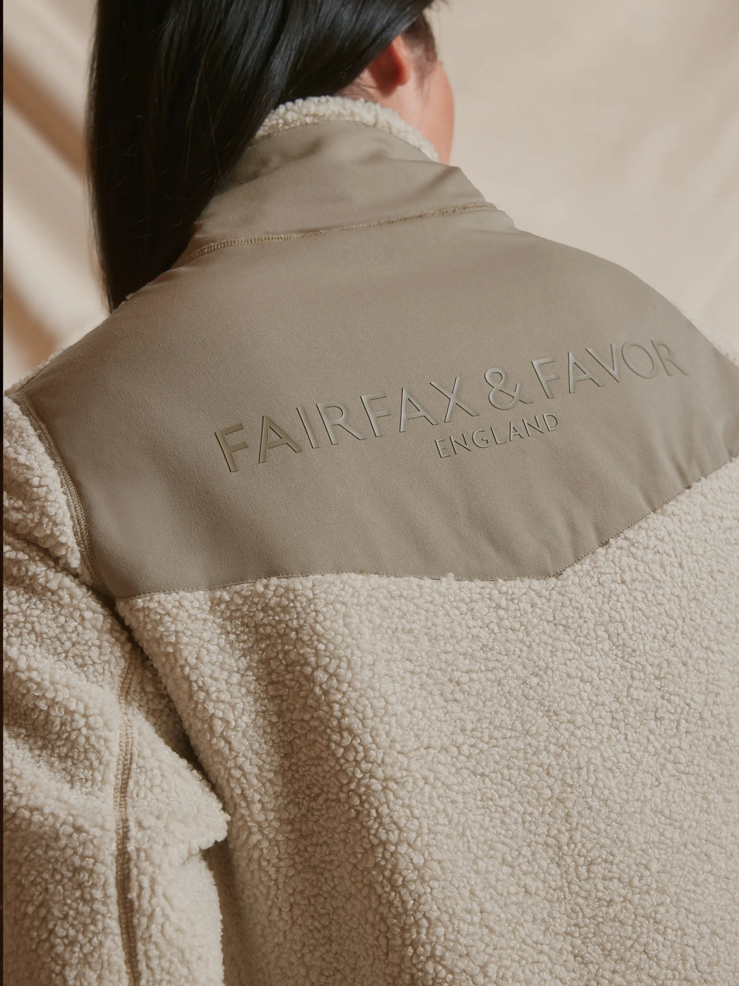 Agnes Fleece Jacket - Ecru - Jackets