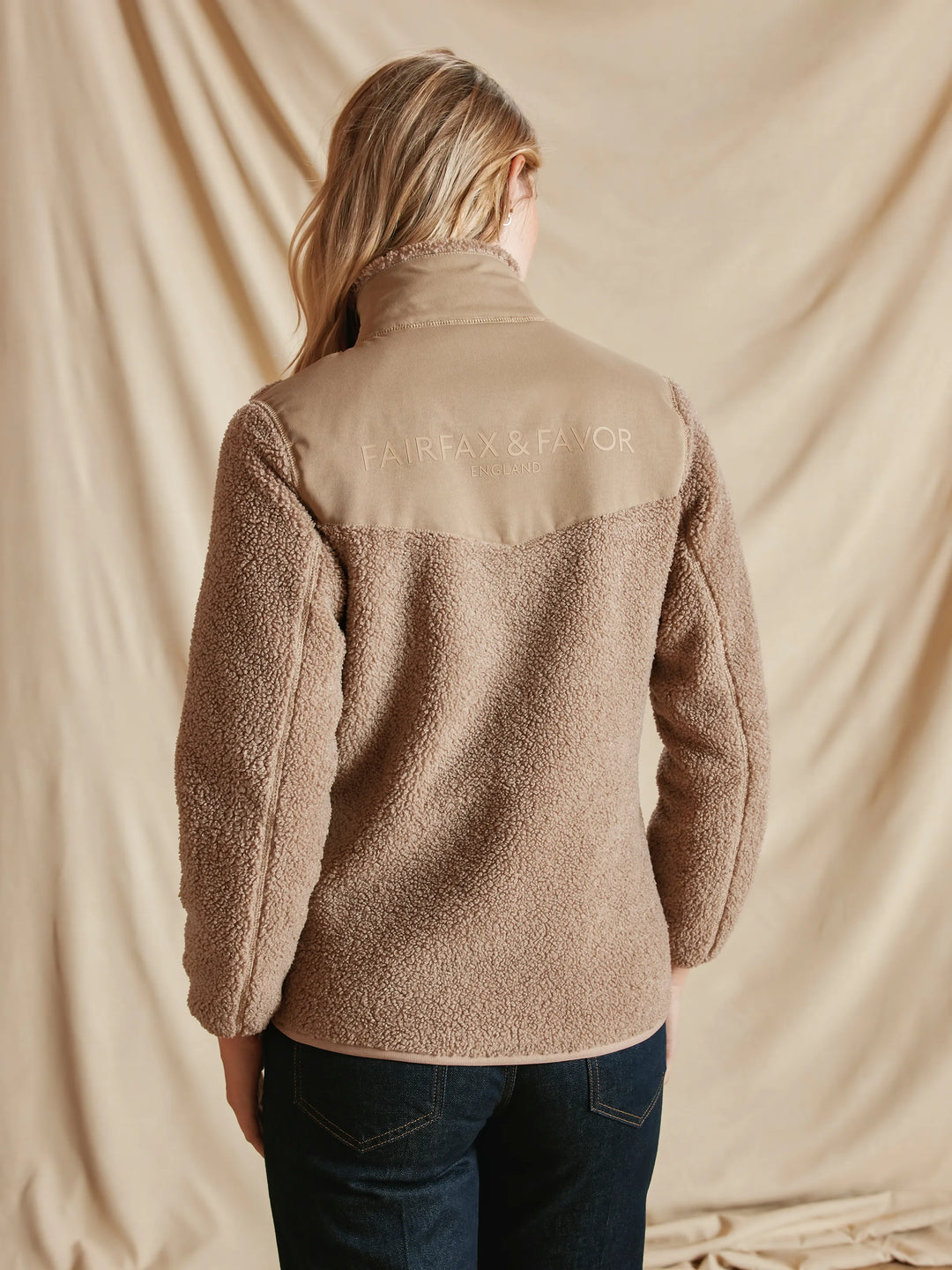 Agnes Fleece Jacket - Fawn - Jackets