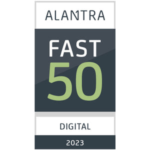 July 2023: Fairfax & Favor are ranked 45th in the Alantra Digital Fast 50. The list celebrates the fastest growing, most sophisticated digital consumer brands and companies in the UK.