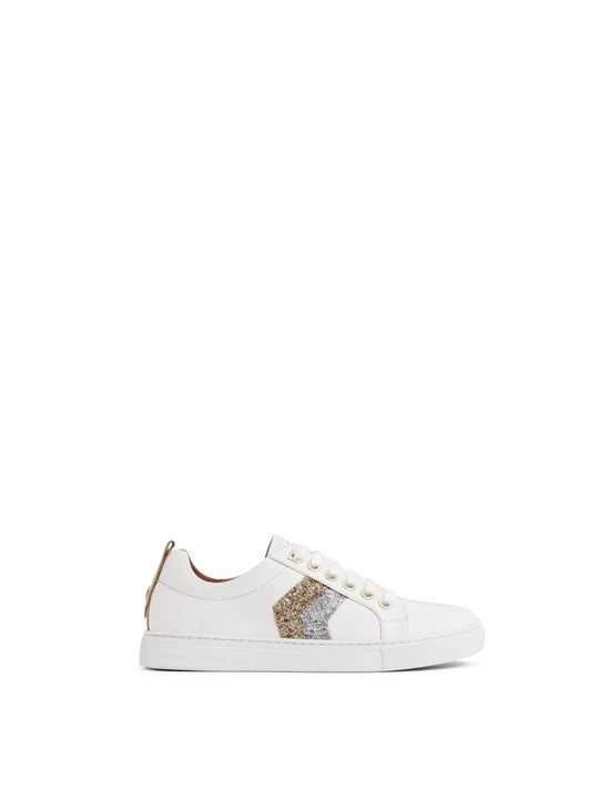 Alexandra - White - Glitter Alexandra - White - Glitter