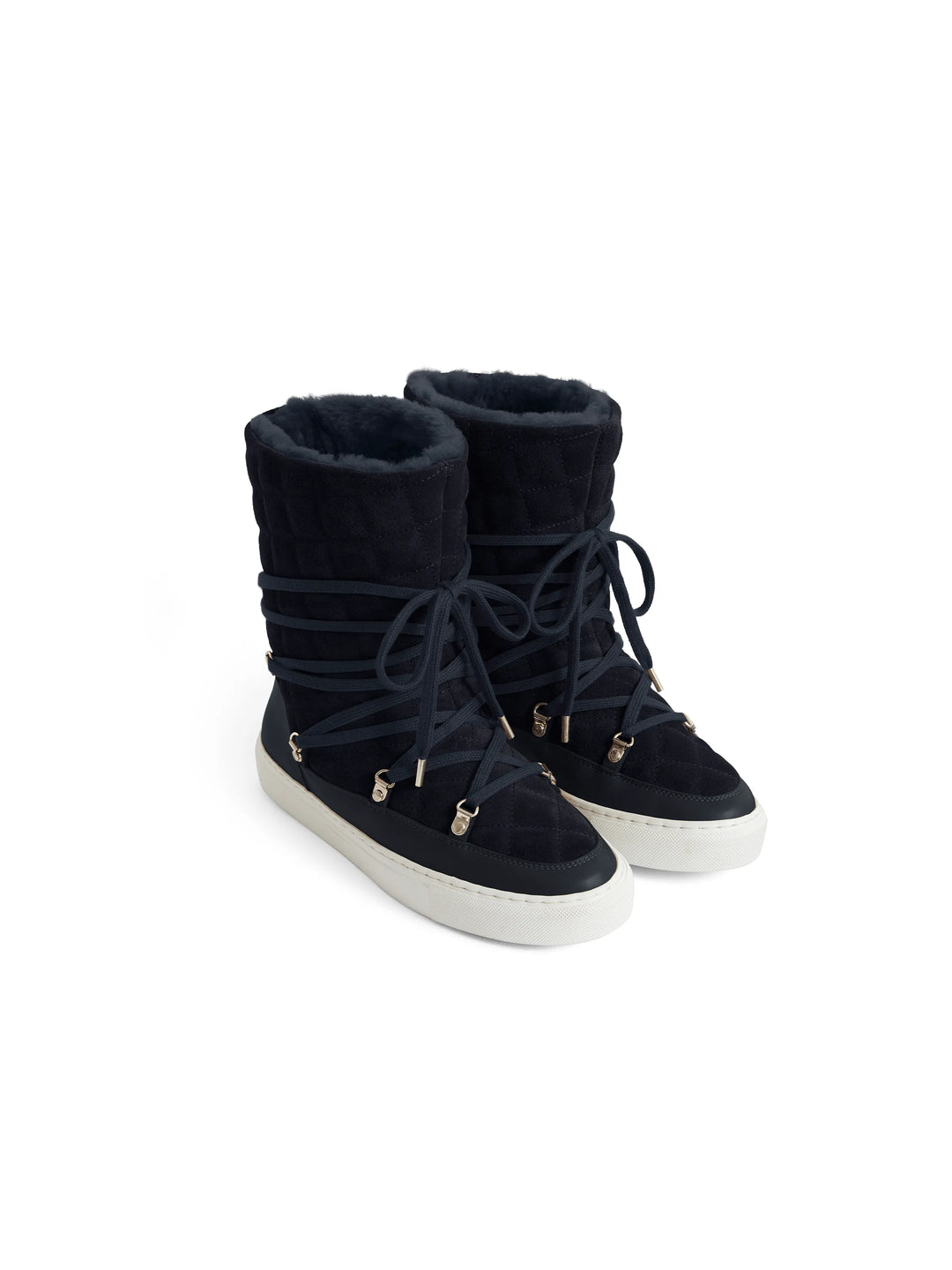 Aspen - Navy Suede - Ankle Boots