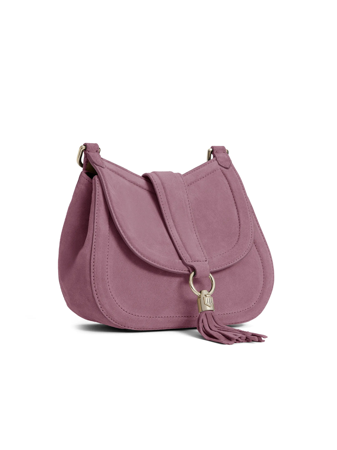Langham Messenger Bag - Heather Suede - Bags