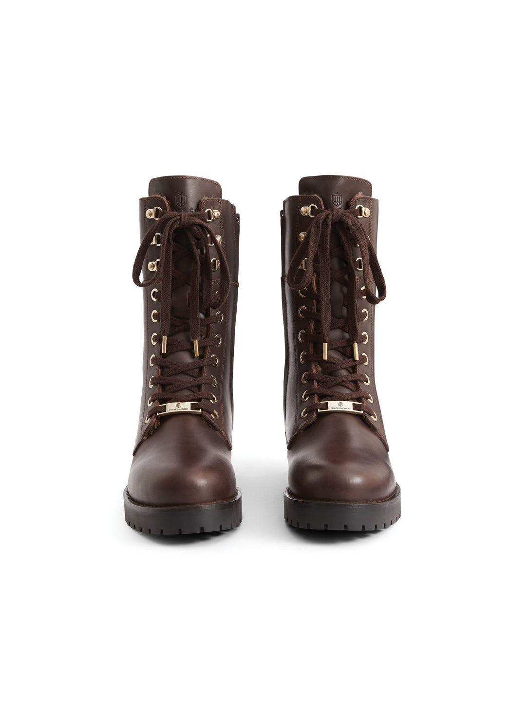Shearling Lined Anglesey - Mahogany Leather - Ankle Boots