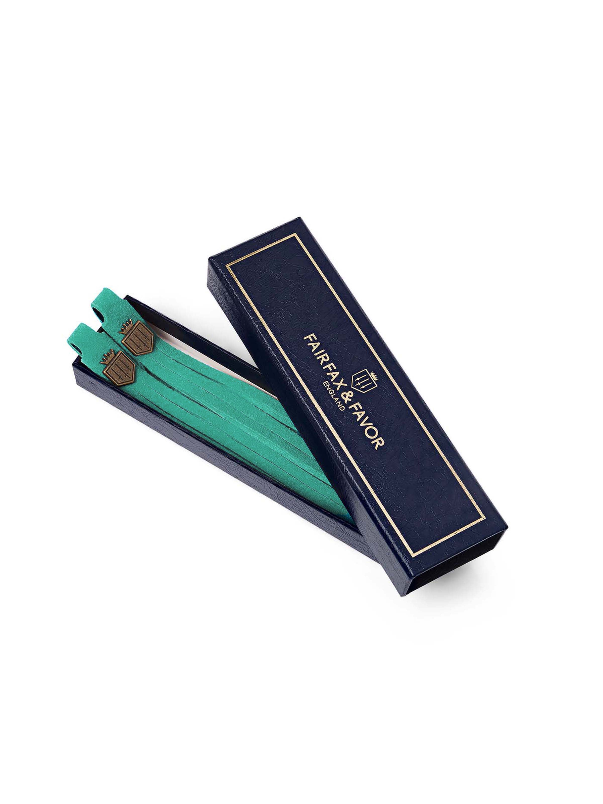 Suede Boot Tassels Aquamarine