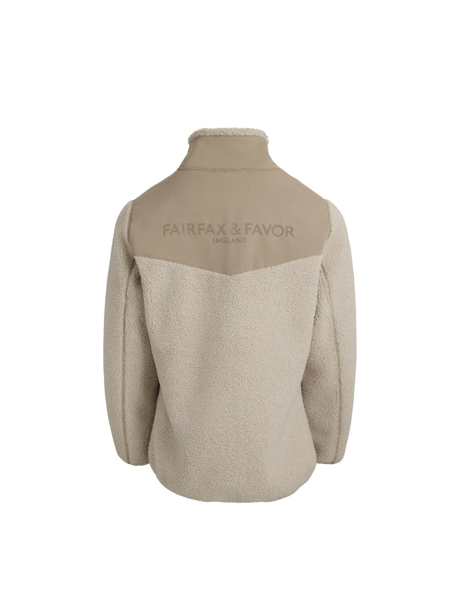 The Agnes - Women's Fleece Jacket - Ecru