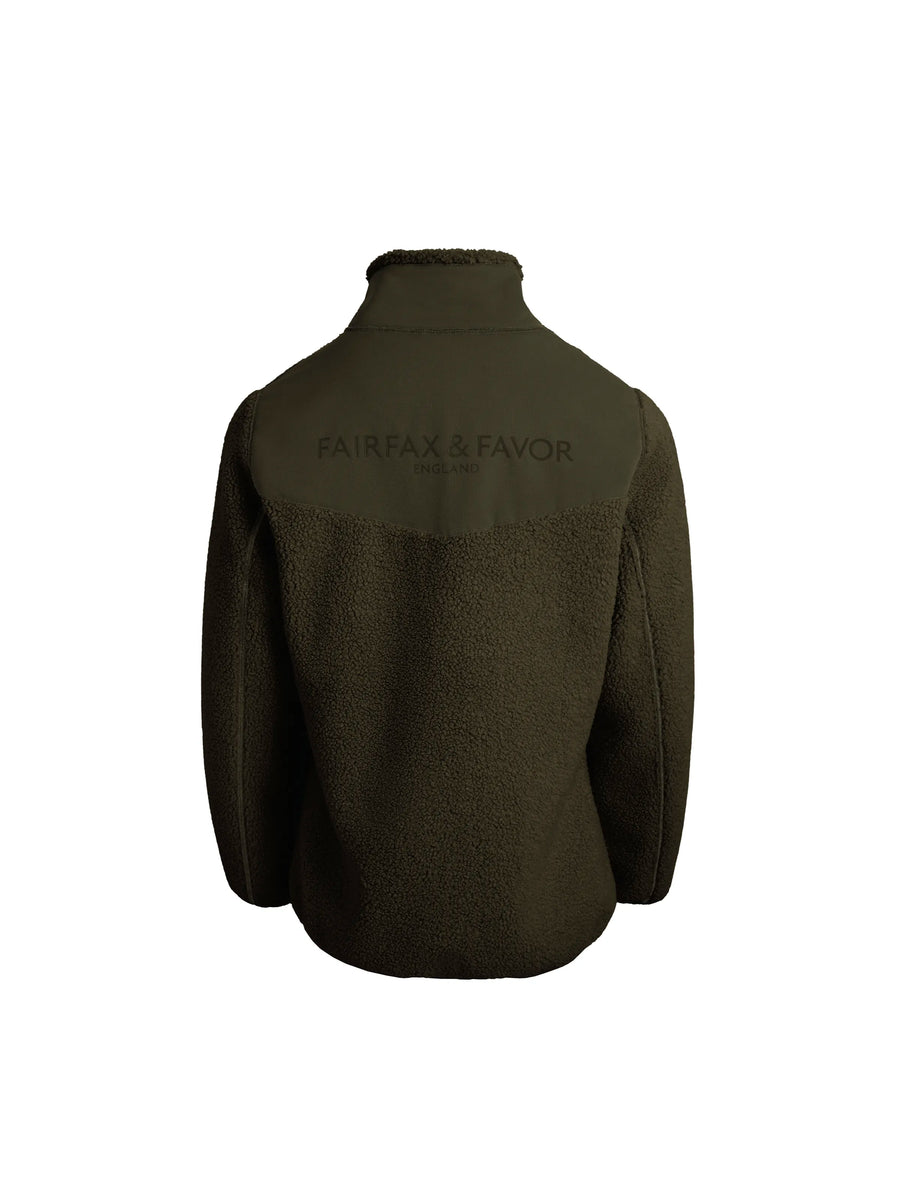 The Agnes - Women's Fleece Jacket - Khaki