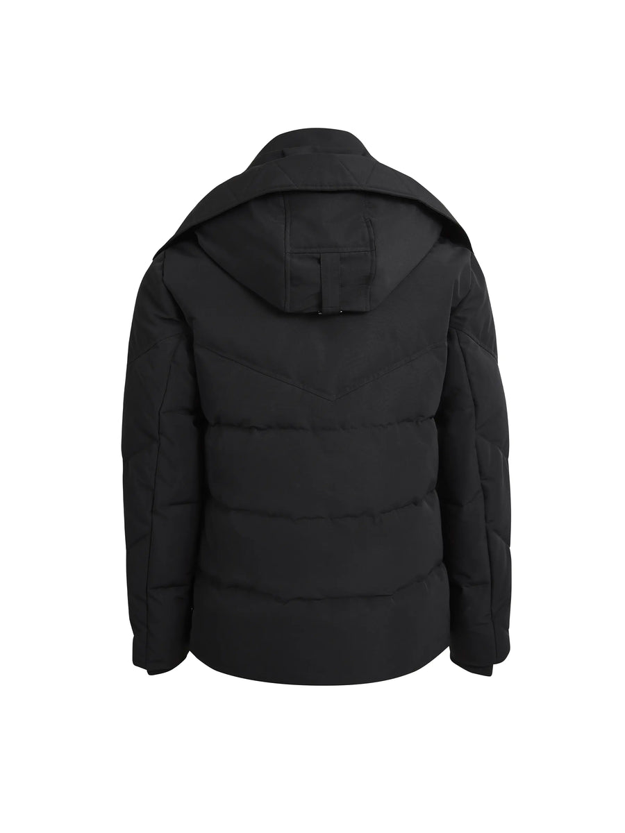 The Charlie - Men's Padded Jacket - Black