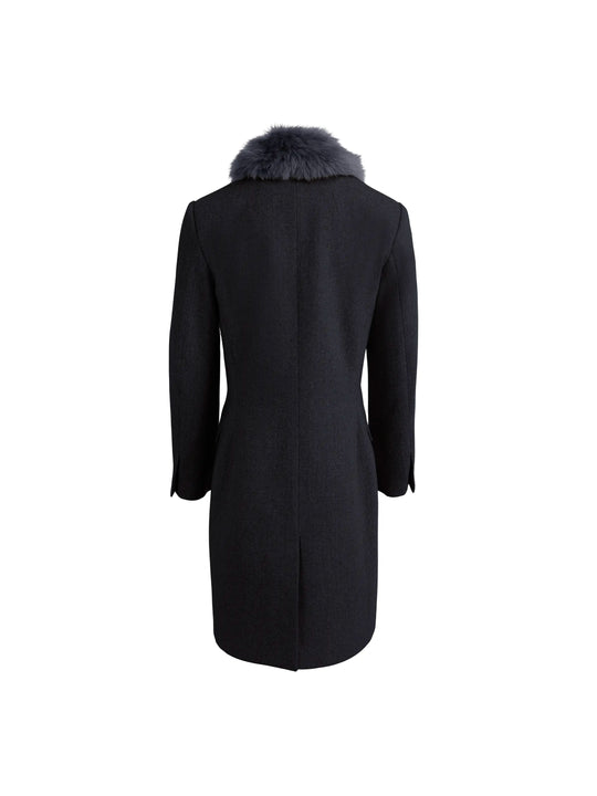 Harriet Navy Herringbone - Main Image