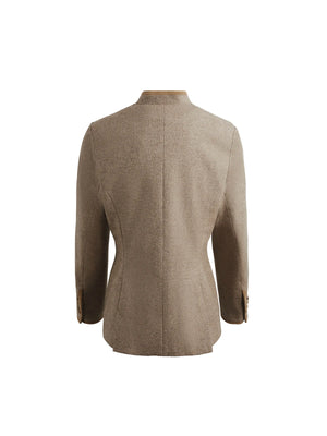 Taupe Heather Faye Jacket