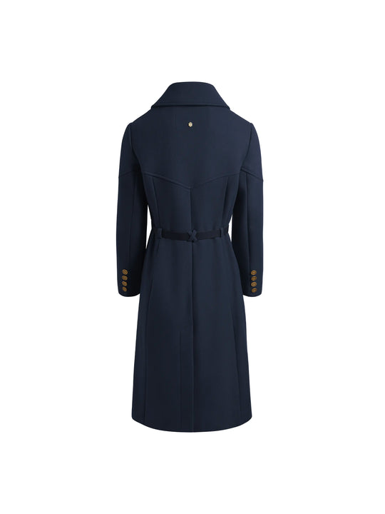 Victoria - Women's Coat - Navy Wool | Fairfax & Favor Victoria - Women's Coat - Navy Wool | Fairfax & Favor