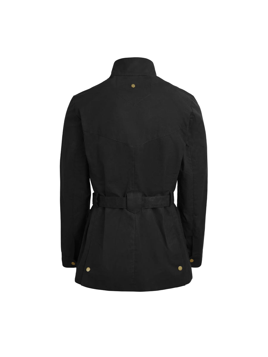 The Sadie - Women's Jacket - Black Dry Wax Cotton