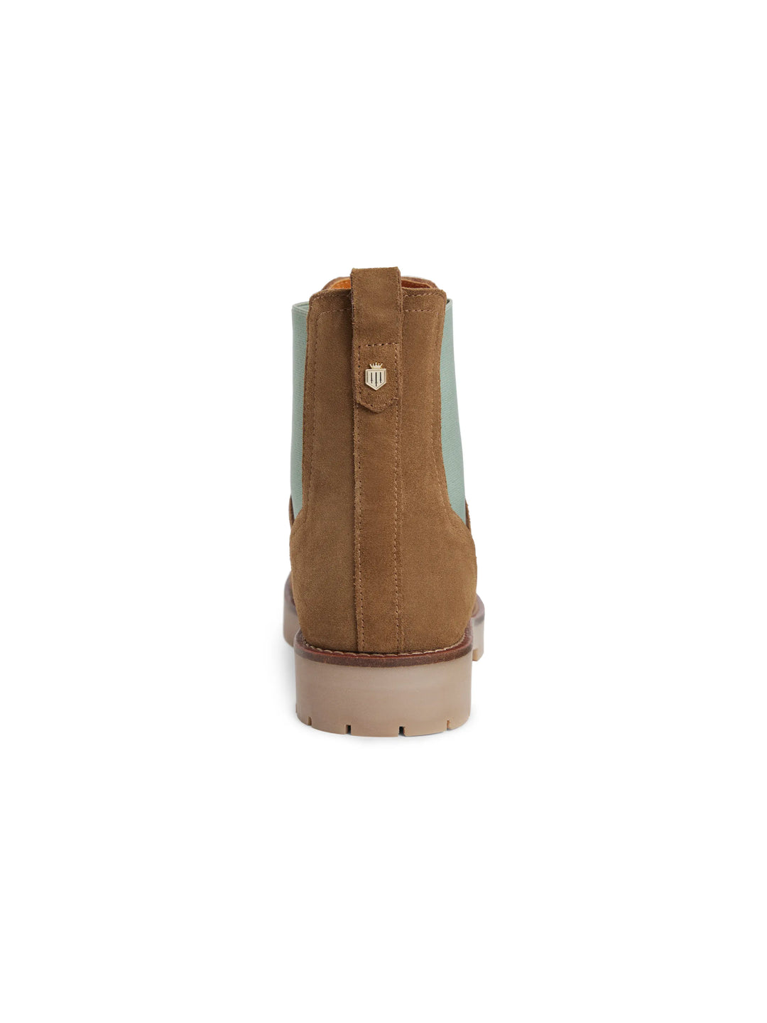 Summer Boudica - Tan Suede and Mint - Ankle Boots