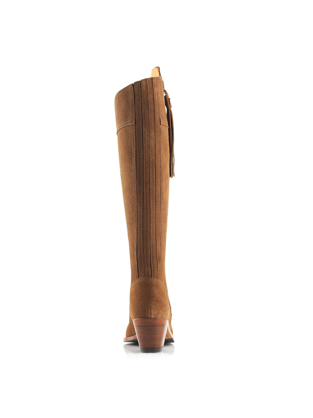 Heeled Regina (Regular Fit) - Tan Suede - Tall Boots
