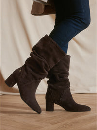 Bakewell Slouch Boot - Chocolate