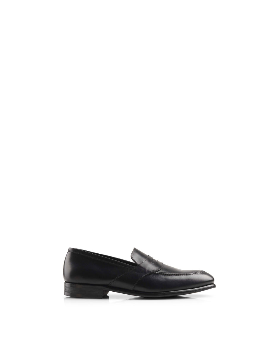 The Balmoral - Men's Loafers - Black Leather