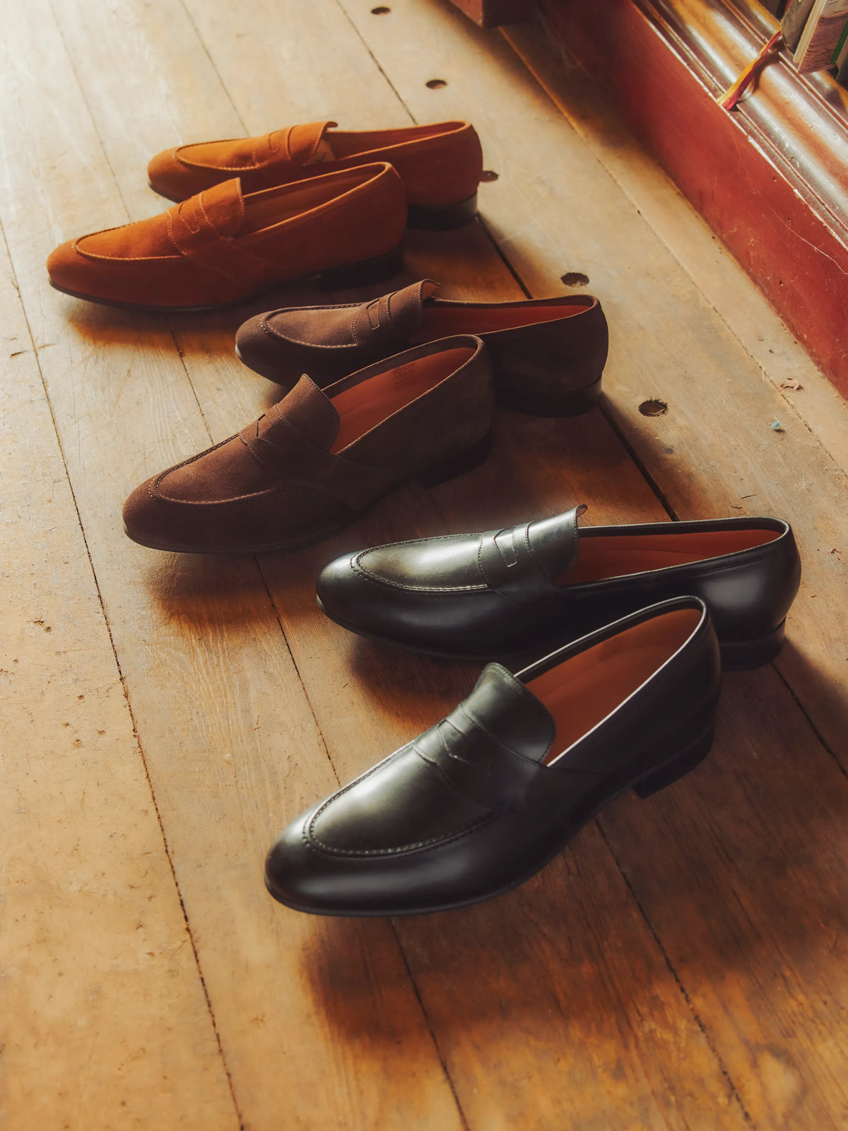 Balmoral - Men's Loafers - Black Leather | Fairfax & Favor
