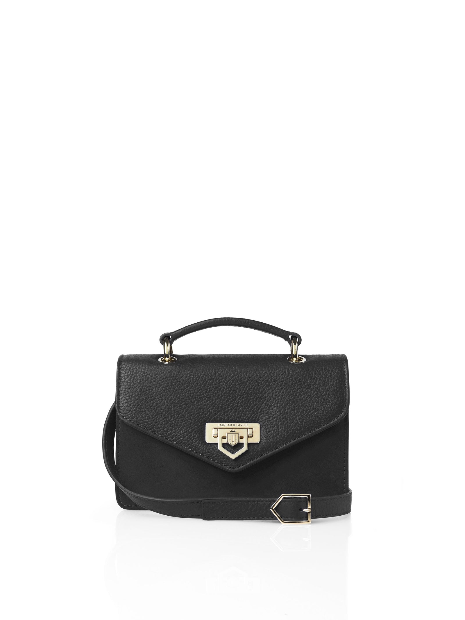 Loxley Mini Cross Body Bag Leather & Suede