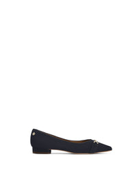 Apsley Ballet Pump - Navy Suede - Shoes