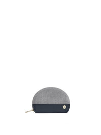 Chiltern Coin Purse - Denim Suede