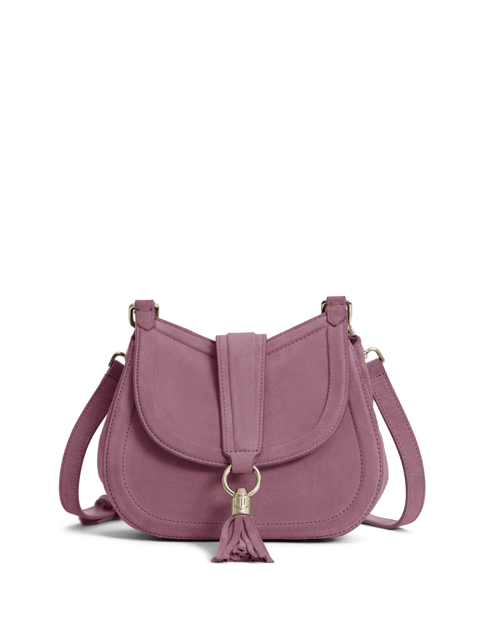 Langham Messenger Bag - Heather Suede