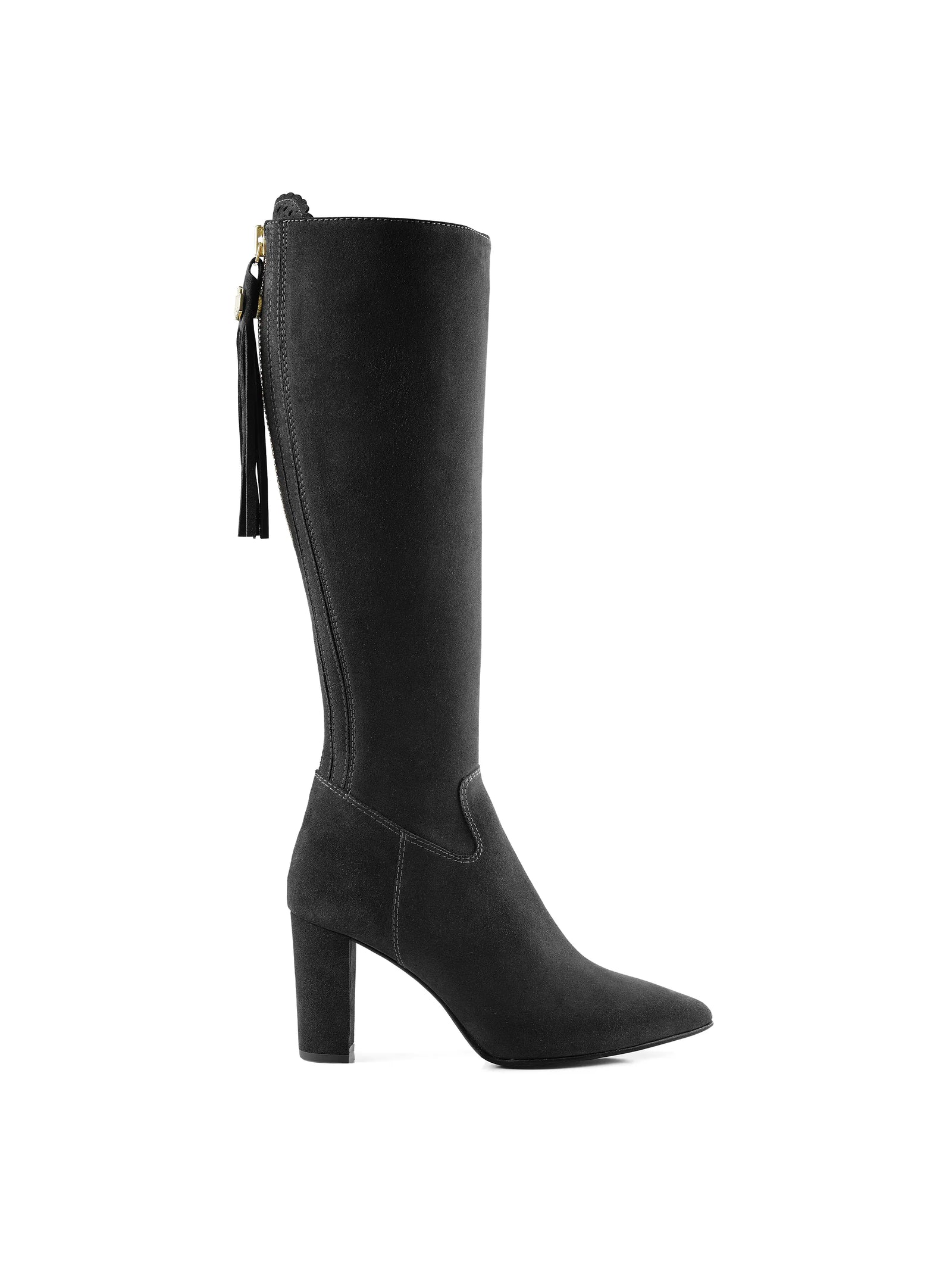 The Soho - Black Suede