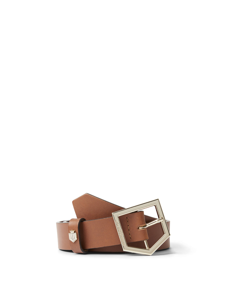 The Sennowe - Women's Belt - Tan Leather