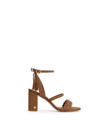 Women's Tuscany Heel Tan Suede