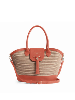 The Windsor - Women's Basket Bag - Melon Leather