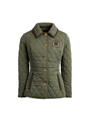 The Bella Quilted Jacket Sage