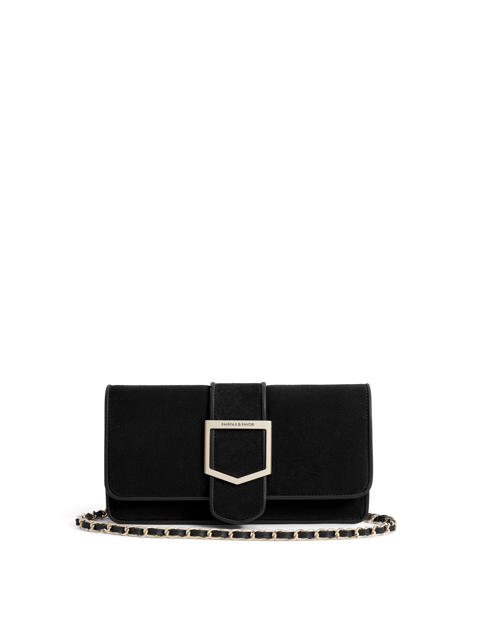 Belmont Clutch Suede