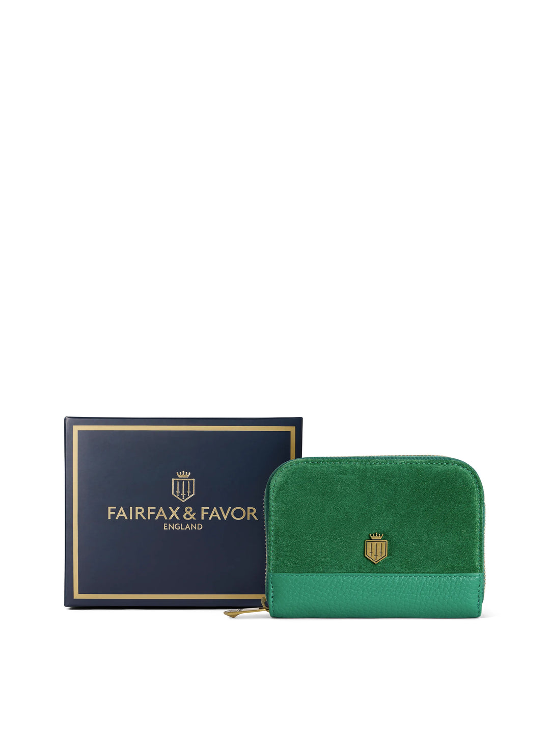 Mini Salisbury Purse - Clover Green Suede - SLGs