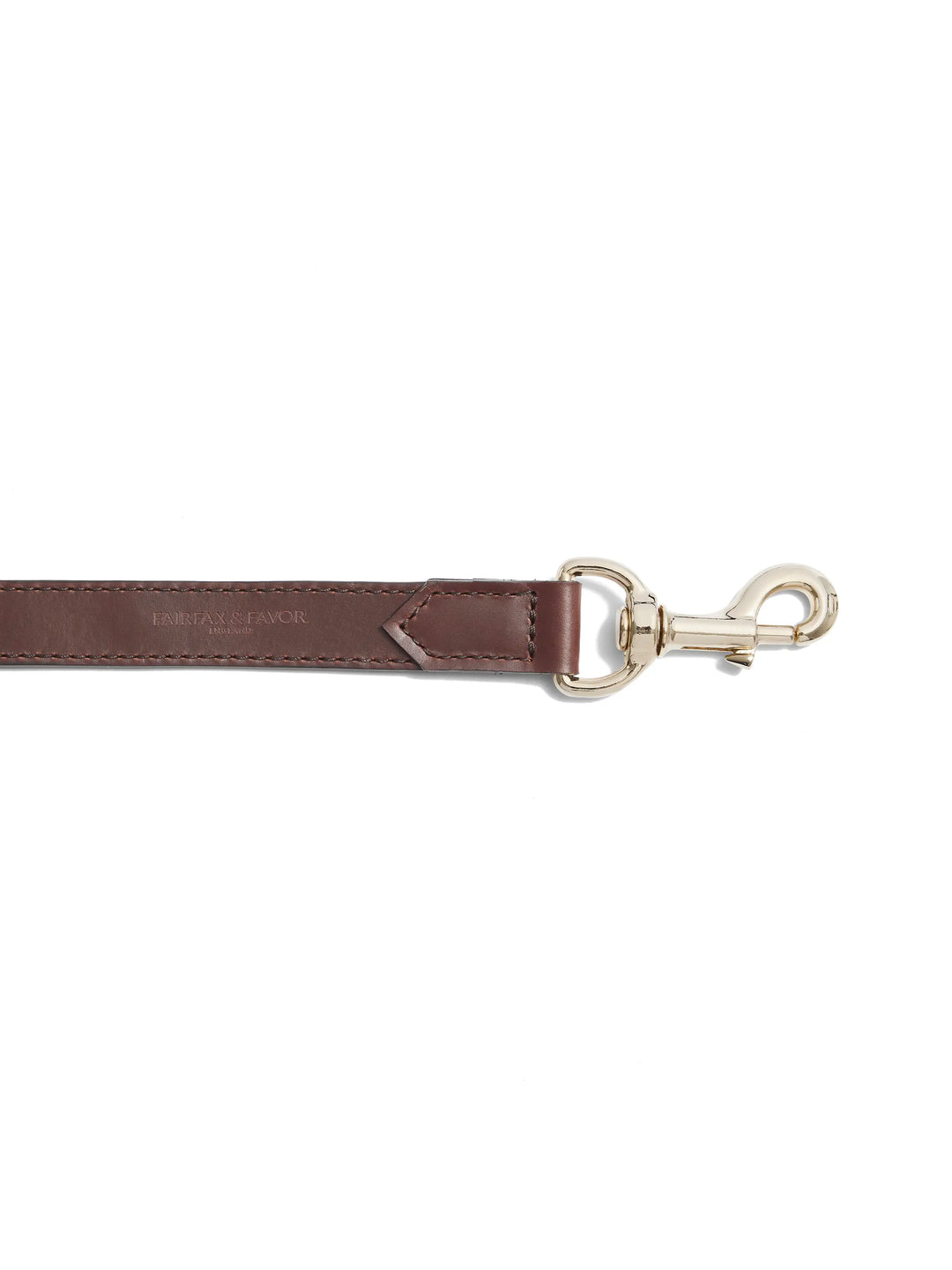 Fitzroy Wide Dog Lead - Tan Leather - Outdoor